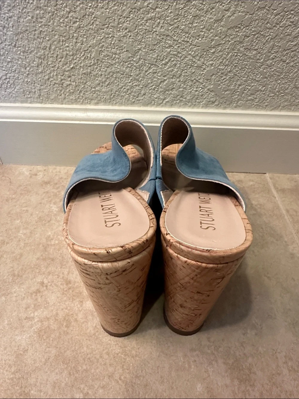 Stuart Weitzman Maragrite Wedge Sandals - Picture 5 of 7
